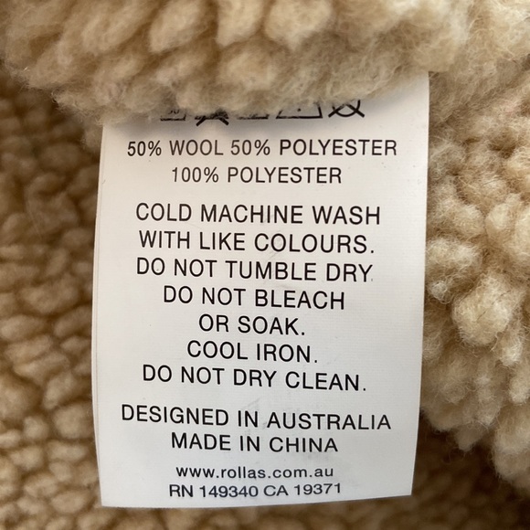 Rolla's Check Sherpa Coat - Picture 10 of 13